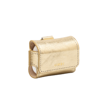 Load image into Gallery viewer, UMBI Personalized Leather AirPods Case - Metallic Dore
