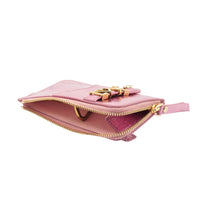 Load image into Gallery viewer, UMBI GLAM Personalized Leather Wallet - Metallic ROSE