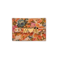 Load image into Gallery viewer, UMBI Personalized Leather Cardholder - FLORAL