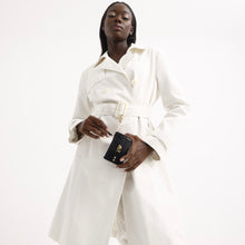 Load image into Gallery viewer, UMBI Personalized Leather Mini Wallet - Metallic BLACK