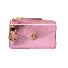 Load image into Gallery viewer, UMBI GLAM Personalized Leather Wallet - Metallic ROSE