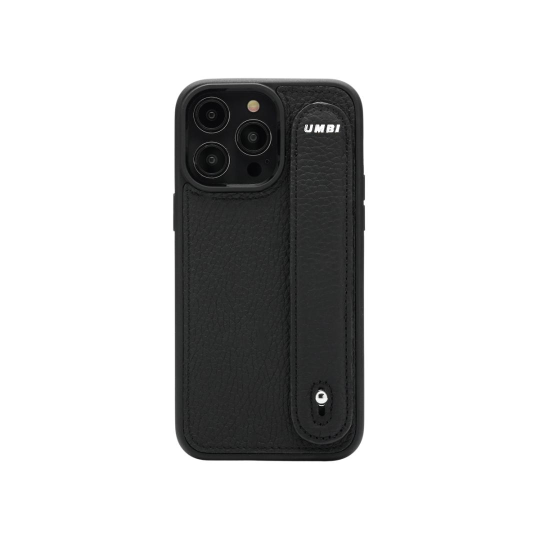 YOUZ. Personalized Leather iPhone Case - Black/Silver – UMBI Club