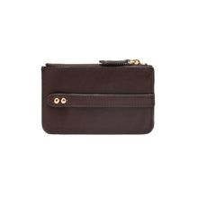 Load image into Gallery viewer, UMBI Personalized Leather Mini Wallet - BROWN
