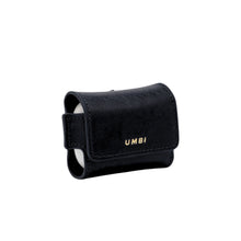 Load image into Gallery viewer, UMBI Personalized Leather AirPods Case - Metallic Black
